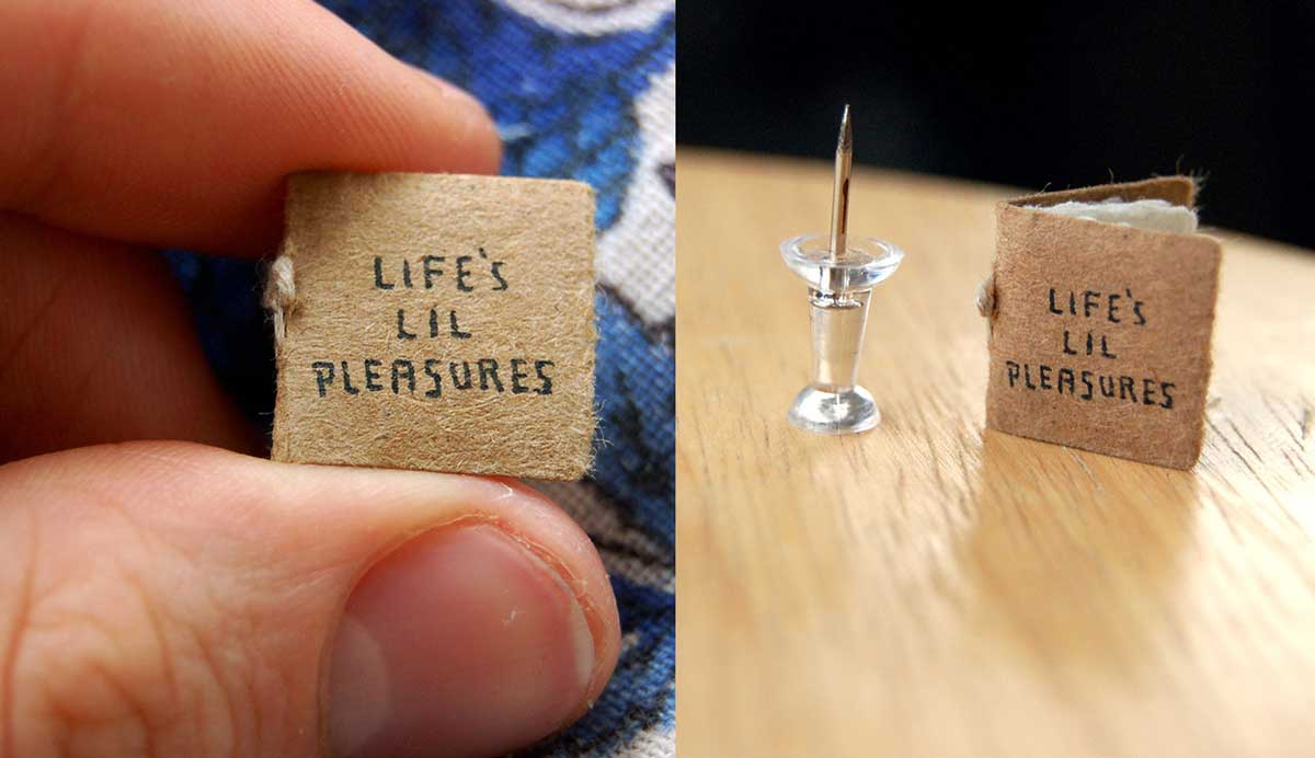 Los Pequeños Placeres De La Vida Están Estampados En Un Pequeño Libro Upsocl