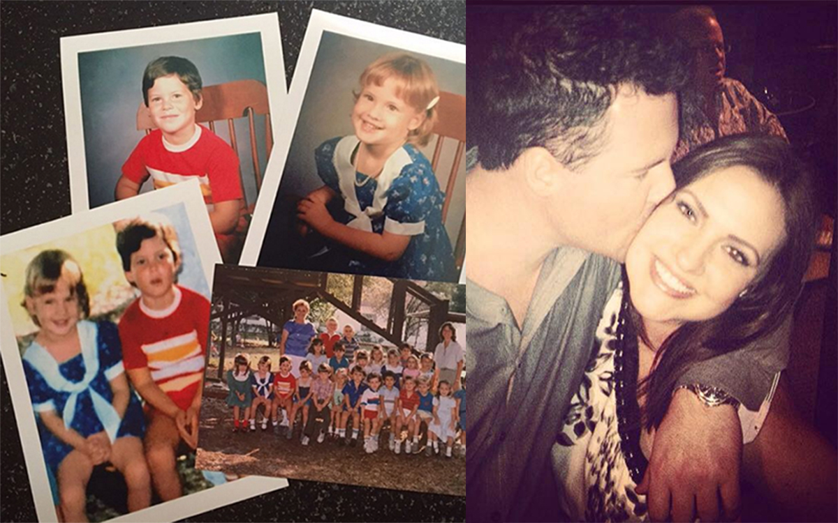 esta pareja de enamorados descubrió que su amor existía desde mucho