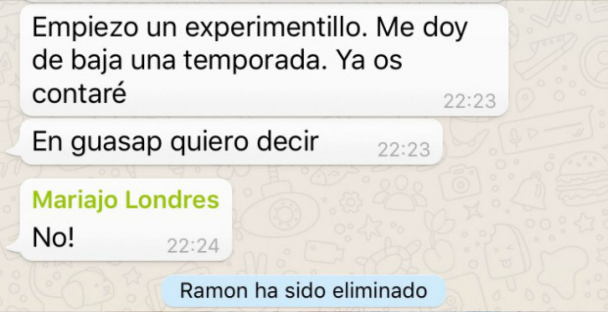 de que hablar con un chico