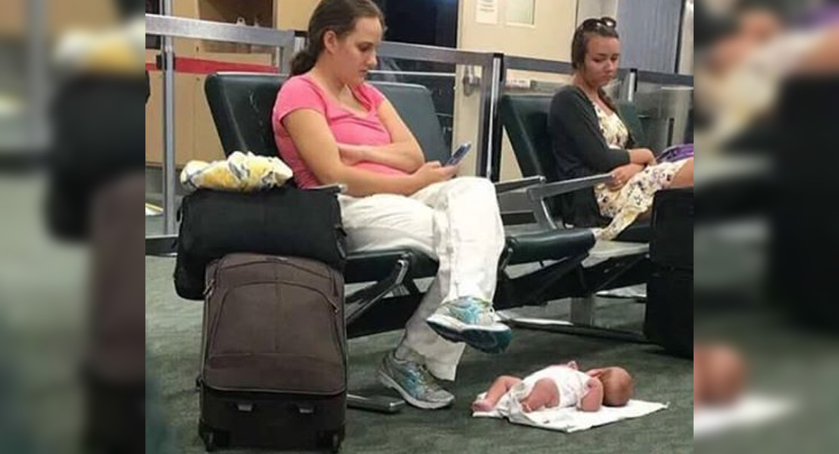 La Destruyeron Por Esta Foto Con Su Bebe En El Suelo Cuando Respondio Dejo A Todos Sin Palabras Upsocl upsocl