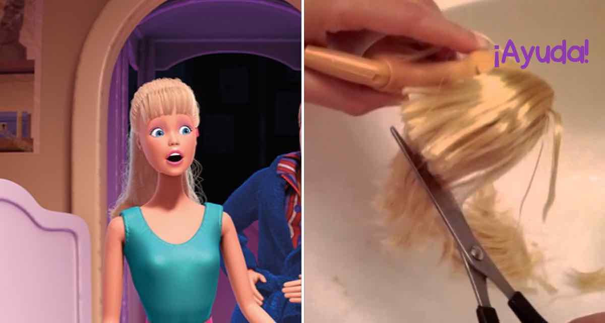 juegos de cortar el pelo a barbie