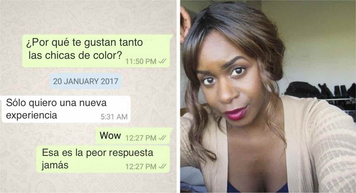 quiero conocer una mujer negra