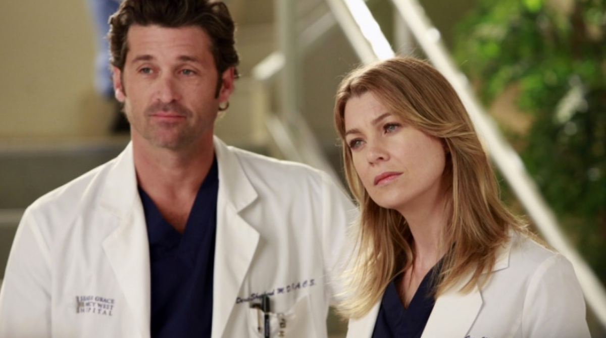 Meredith grey and derek