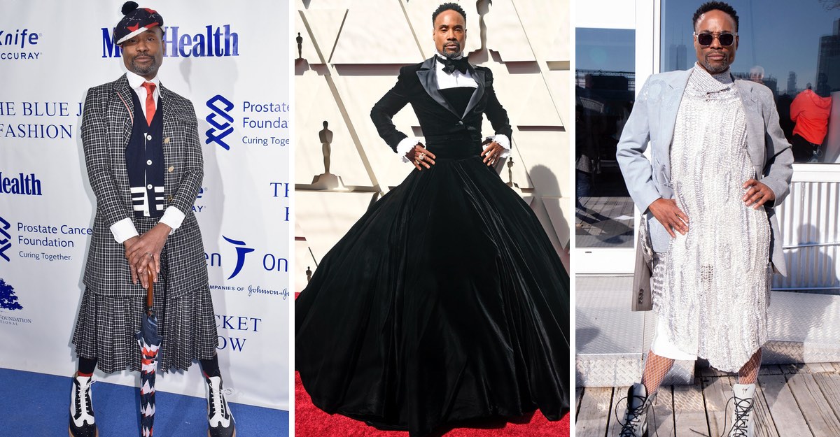 12 veces que Billy Porter luchó contra las reglas y estereotipos de género  usando “ropa de mujer” | Upsocl