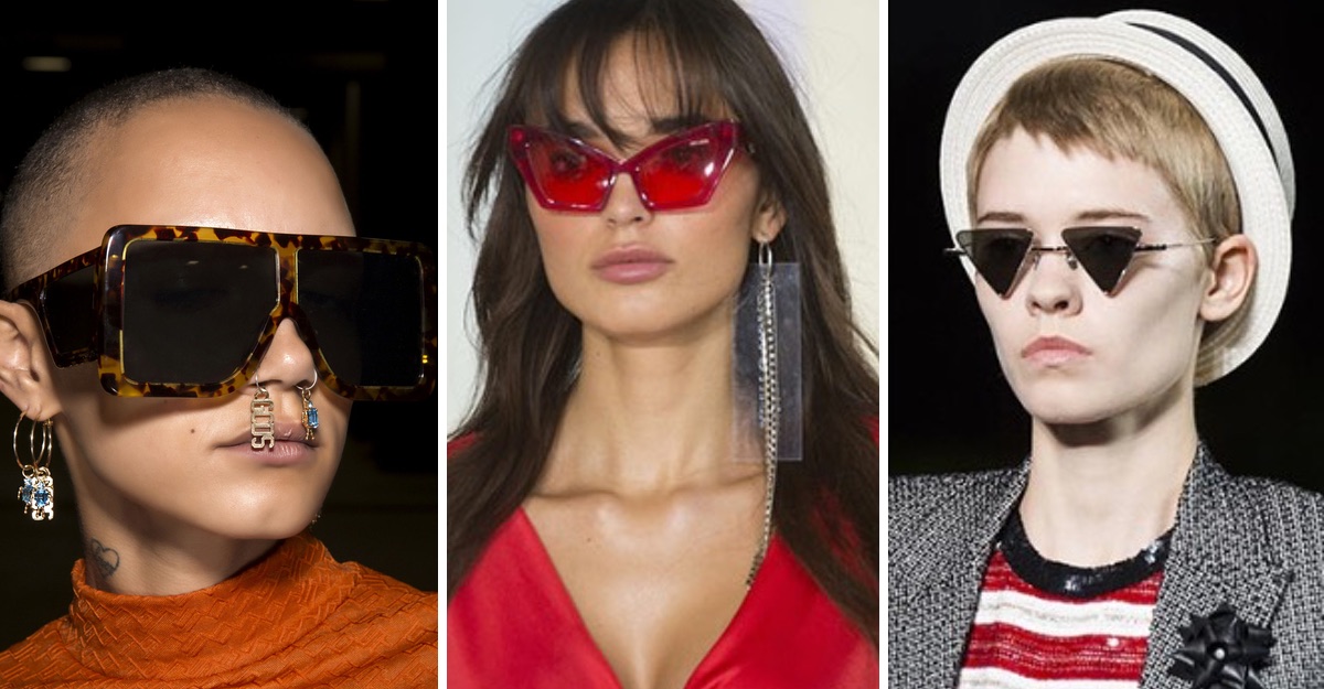 lentes de sol extravagantes