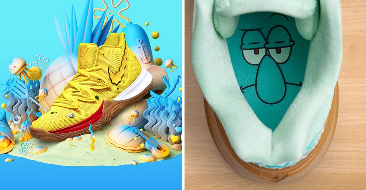 Sí Capitán, estamos listos! Nike lanza colección de tenis inspirados en  personajes de Bob Esponja | Upsocl