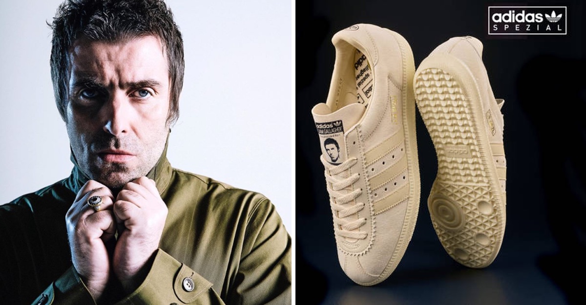 Adidas y Liam Gallagher colaboraron en unas zapatillas únicas. Ningún  calzado tiene tanta actitud | Upsocl