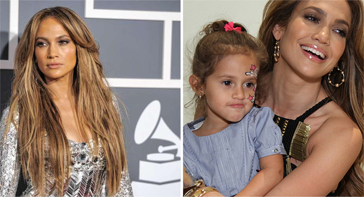La Pequena Hija De Jennifer Lopez Ya Tiene 9 Anos Luce Como El Fiel Reflejo De Su Mama Identicas Upsocl