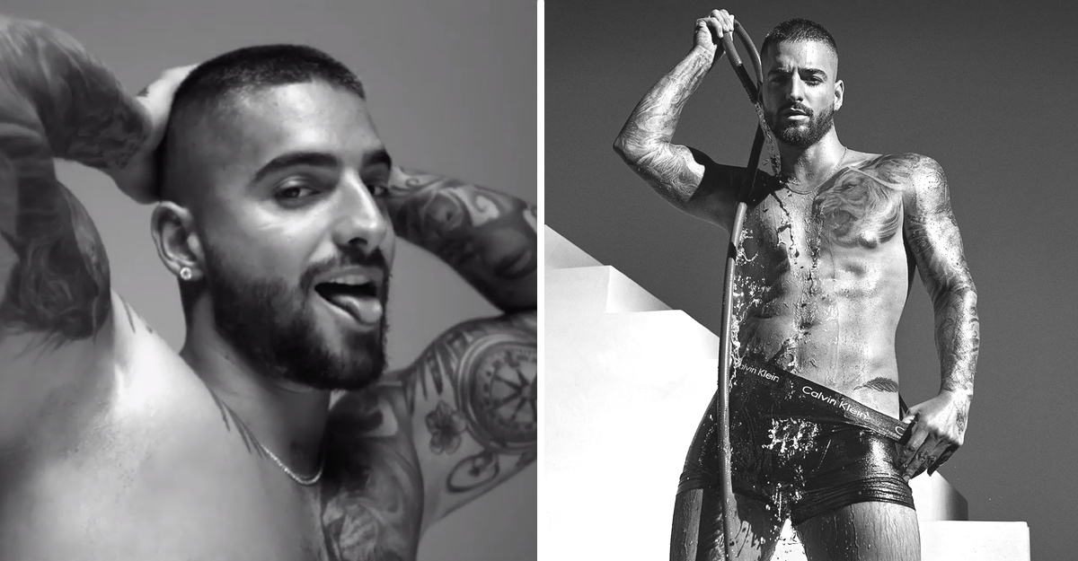 hombres guapos en boxer calvin klein