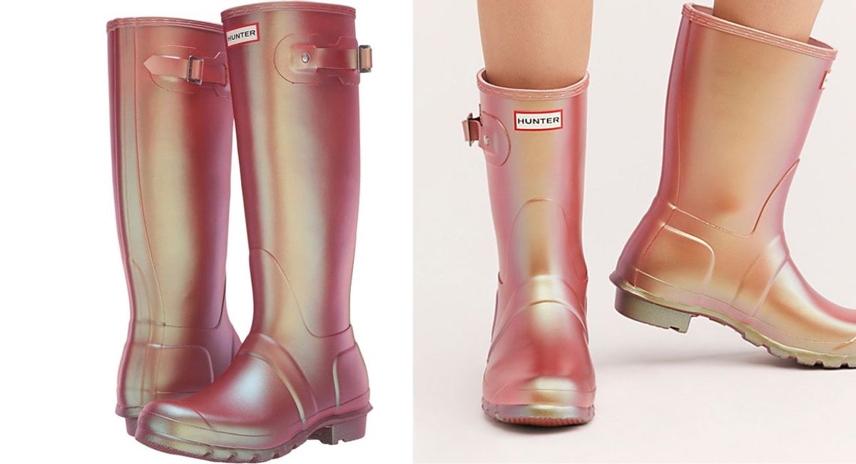 Estas nuevas botas para la lluvia de color rosa son lo que necesitas para  lucir como una princesa | Upsocl