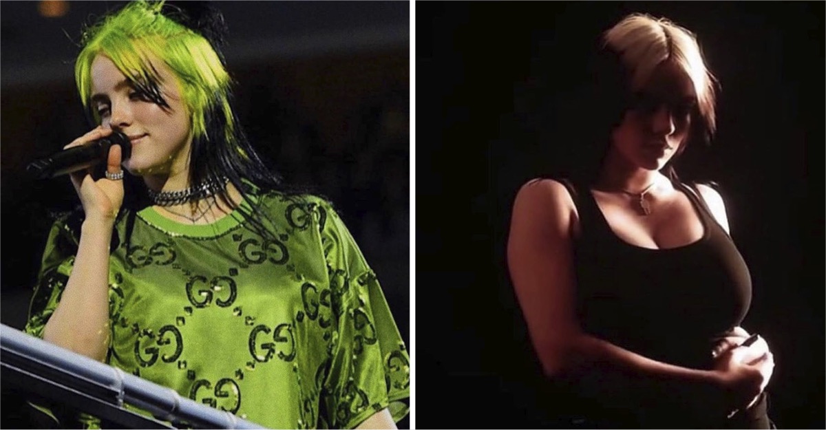 Billie Eilish si toglie la maglietta e mostra il suo corpo durante il  concerto. I suoi fan sono senza parole | Upsocl