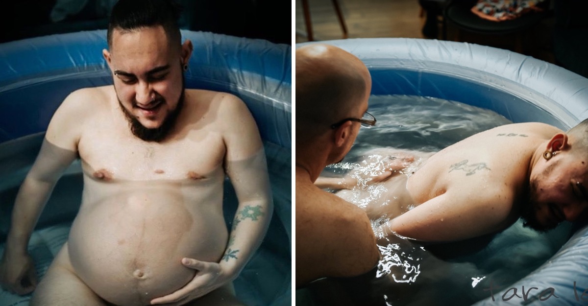 Un Padre Da Alla Luce Il Suo Terzo Bambino In Un Parto In Acqua Vuole Essere Fonte D Ispirazione Per Altri Uomini Upsocl