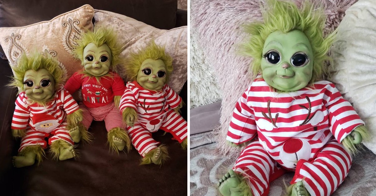 grinch bebe peluche