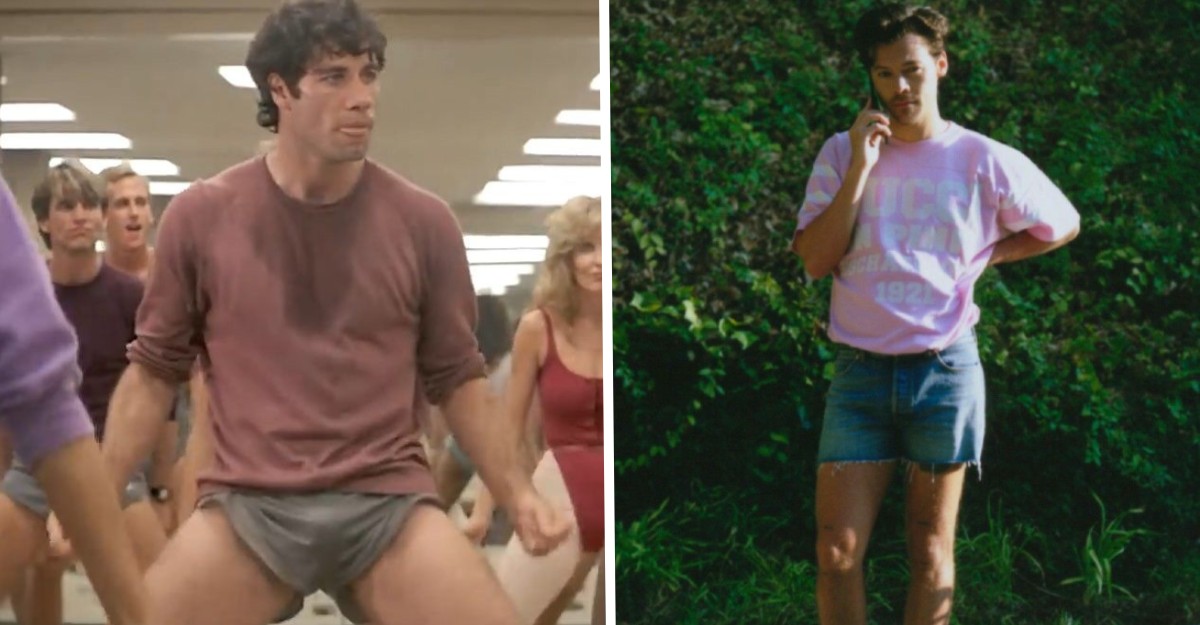 hombre en short corto