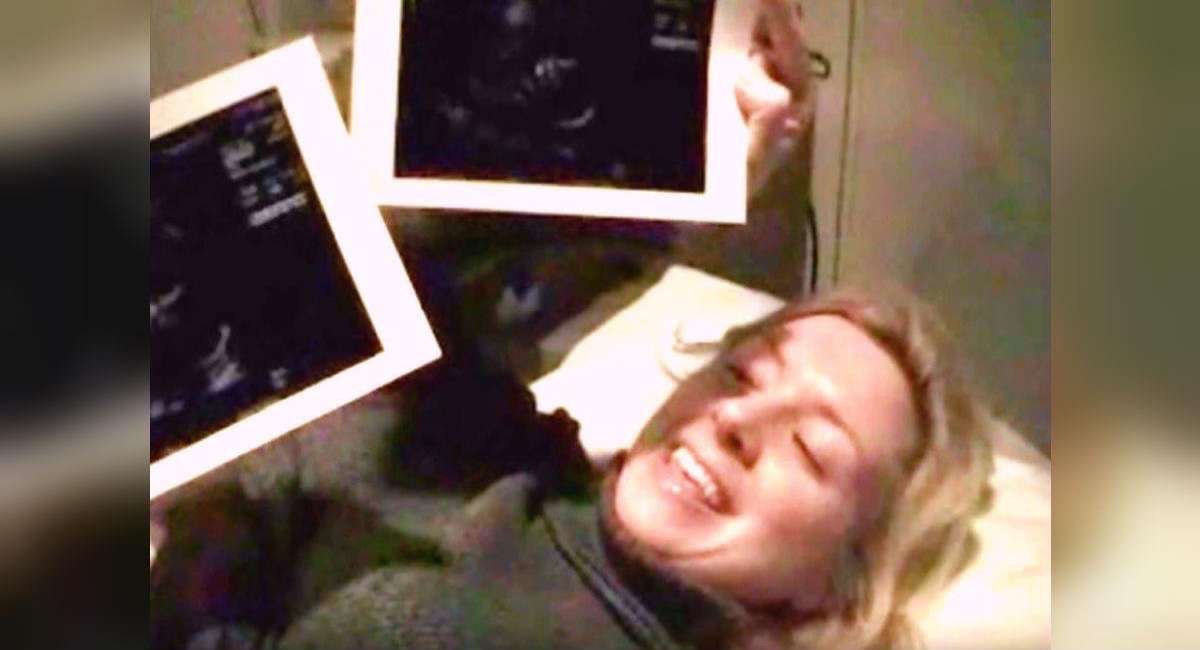 Resultado de imagen para Mujer graba el ultrasonido para saber el sexo de su bebé