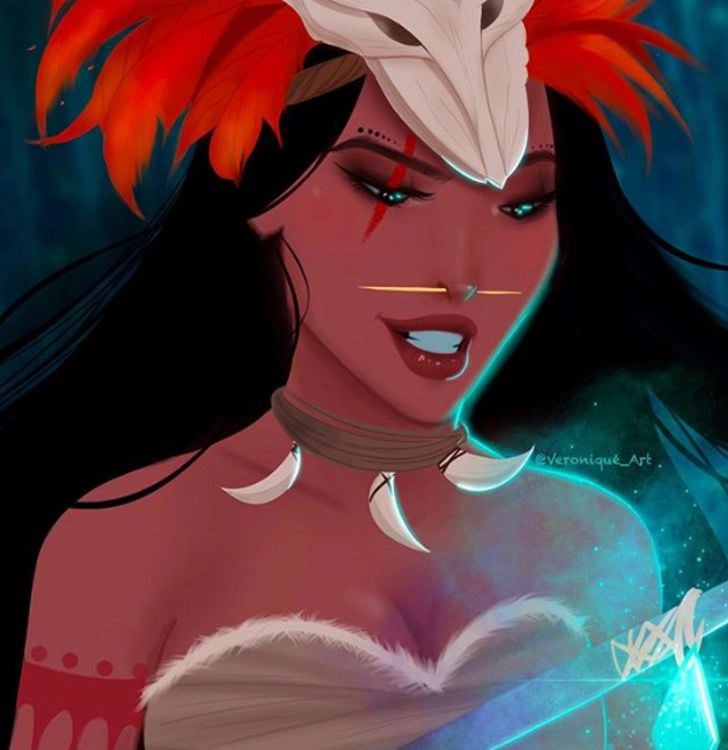 Pocahontas villana