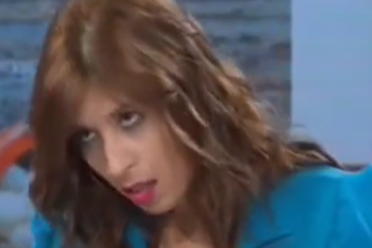 Nutritionist fainting during a live television show while discussing sugar consumption